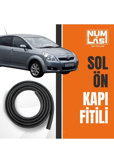 Toyota Verso 2001-2009 Sol Ön Kapı Fitili-a Kalite-numlas-nm5570
