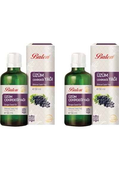 Balen Üzüm Çekirdeği Yağı 2 x 50 ML