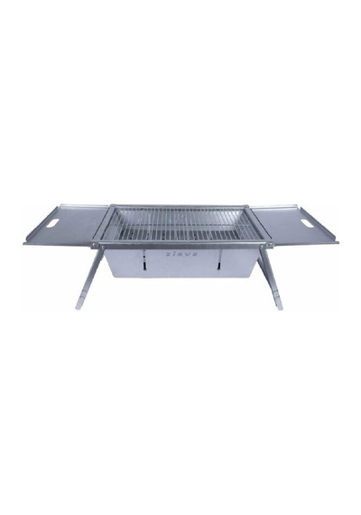 Zirve Mangal Pratik Katlanabilir Kanatlı 35 55 Cm 3111 Gri