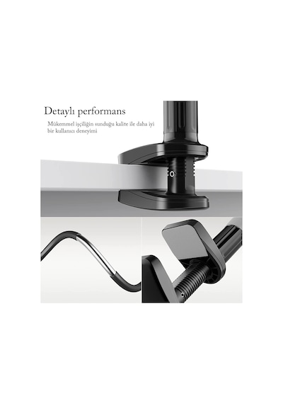 Saıjı Ivy-85 Akrobat Esnek Telefon Tutucu, Deveboynu Yataklı Telefon Tutacağı, Masa İçin Esnek Uzun Kollu Telefon Montajı, Klips Braketi Kelepçe Standı 4.0-6.3'' Siyah Saıjı Ivy-85 Akrobat Esnek Telefon Tutucu, Deveboynu Yataklı Telefon Tutacağı, Masa İçin Esnek Uzun Kollu Telefon Montajı, Klips Braketi Kelepçe Standı 4.0-6.3'' Siyah