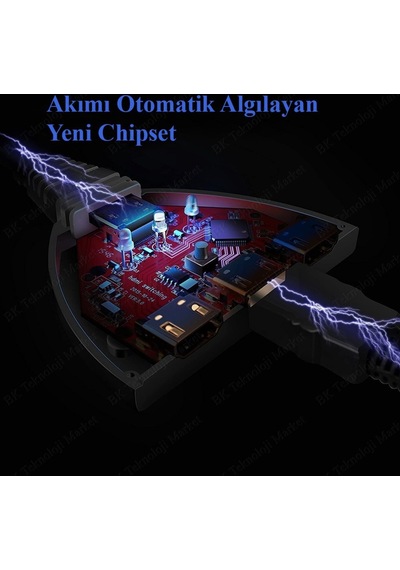 3 Port Hdmı Switcher 3 Giriş 1 Çıkışlı Hdmı Otomatik Switch