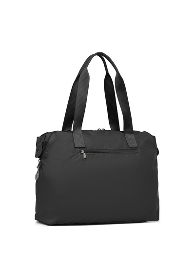 Smart Bags Hafif Kumaş Günübirlik Seyahat Çantası Veya Xl Kadın Omuz Çantası Siyah