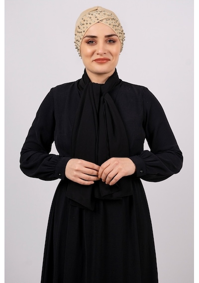 Hürrem Bone Sütlü Kahve Pratik Hazır Geçmeli Tesettür Bone Sandy Kumaş Taşlı Çok Renkli Hürrem Bone Sütlü Kahve Pratik Hazır Geçmeli Tesettür Bone Sandy Kumaş Taşlı Çok Renkli