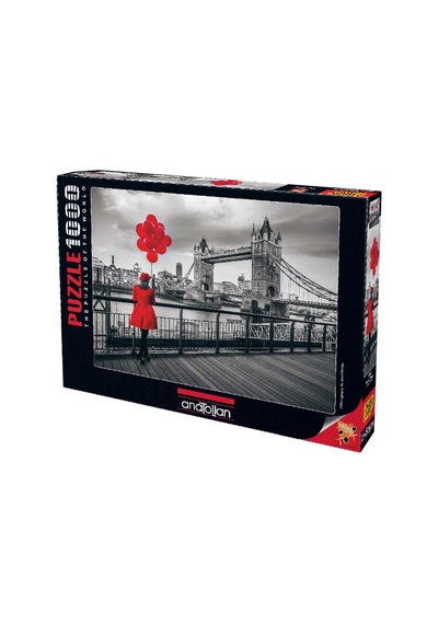 1040 Tower Brıdge Puzzle / Anatolian. Anatolian Puzzle