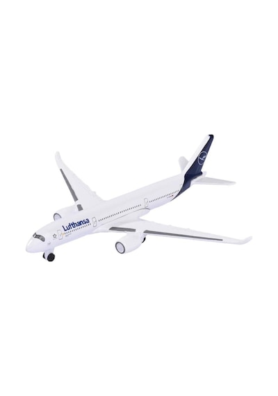 Metal Gövde Majorette Lufthansa Airbus A350 900 Ucak Modeli 11 Cm Serbest Tekerlek 1:64 Ölçek