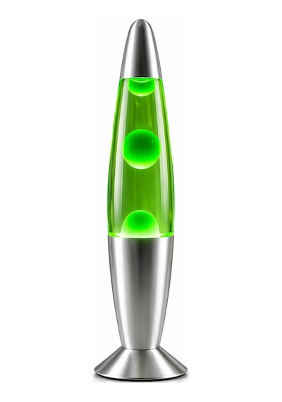 Lava Lambası Büyük Boy 41 Cm Yeşil Atmosfer Işığı, Dekoratif Gece Lambası, Konsept Lamba