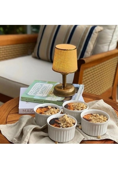 Riolight Retro,rustik,vintage Ledli Pilli Abajur Gece Lambası Not