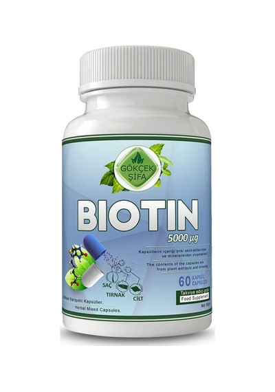 Gökçek Şifa Biotin B7 Vitamin 60 Kapsül