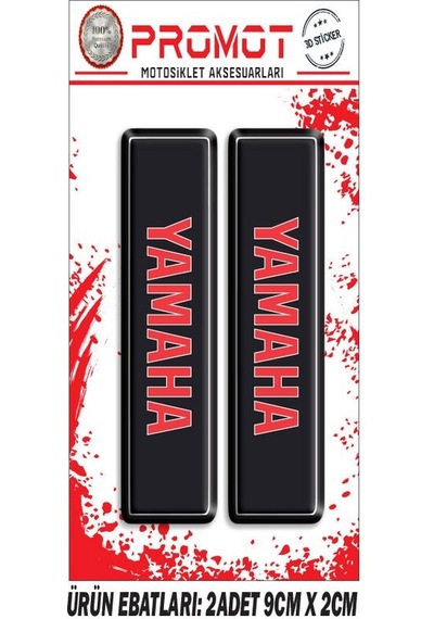 Yamaha Tasarımlı Ön Maşa Damla Sticker Diğer