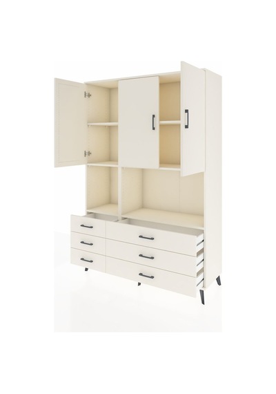Hyperion Dolap 6 Raflı 6 Çekmeceli 3 Kapaklı 132x44x195 Aytaşı-aytaşı/aytaşı Aytası/aytası Hyperion Dolap 6 Raflı 6 Çekmeceli 3 Kapaklı 132x44x195 Aytaşı-aytaşı/aytaşı Aytası/aytası