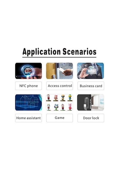 Koodmax - 10 Adet - Ntag215 Nfc Coin Kart 13.56mhz 504 Byte 25mm - Yeniden Yazılabilir Tagmo Amiibo Uyumlu