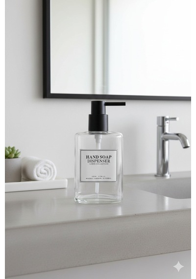 Buççin Online Mağaza Hand Soap Borosilikat Cam Sıvı Sabunluk Şeffaf Cam Siyah Çok Renkli Buççin Online Mağaza Hand Soap Borosilikat Cam Sıvı Sabunluk Şeffaf Cam Siyah Çok Renkli
