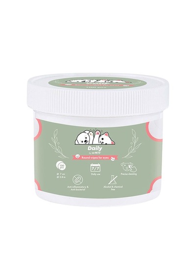 M-pets Kedi Ve Köpek Göz Çevresi Temizliği Pedi 100lü 244-72017.01