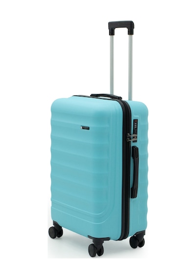 Cotpoly Home Babil Lüx Abs Orta Boy Valiz 65 Cm Mavi