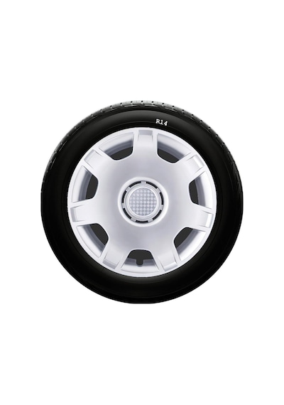 Alfa Romeo Uyumlu 14 Inç Kırılmaz Sks Jant Kapağı 1 Takım 4 Adet No:205