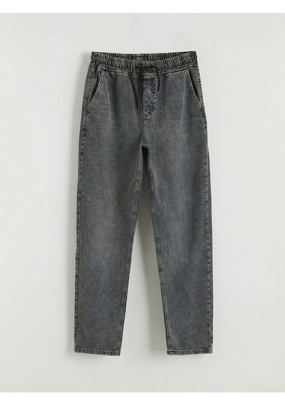 Lcw Jeans Antrasit Baggy Fit Erkek Jean Pantolon