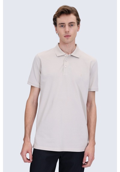 Hatemoğlu Taş Regular Fit Polo Yaka 100% Pamuk Tişört