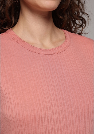 Colin's Colins Regular Fit Yuvarlak Yaka Düz Kadın Pembe Kısa Kol Tişört Cl1080442 Q1.v1 Prs