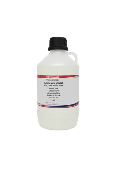 Kimyalab Glasiyel Asetik Asit - Sirke Asiti - 2,5l - Acetic Acid