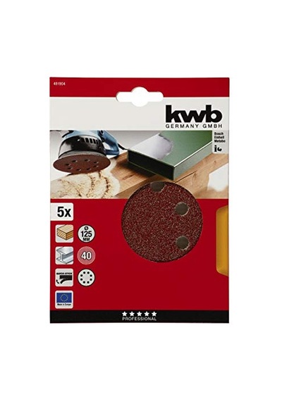 Zımpara Kağıdı 125 Mm 40 Kum - 49491904