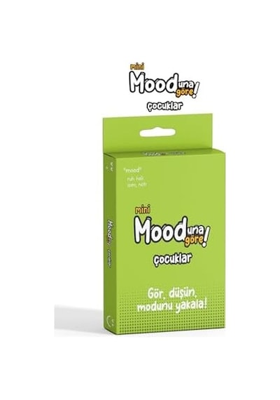 Mooduna Göre Mini Çocuklar Kart Oyunu, 33 Fotoğraf Kartı Ve 22 Durum Kartı, 13+ Yaş Mooduna Göre Mini Çocuklar Kart Oyunu, 33 Fotoğraf Kartı Ve 22 Durum Kartı, 13+ Yaş