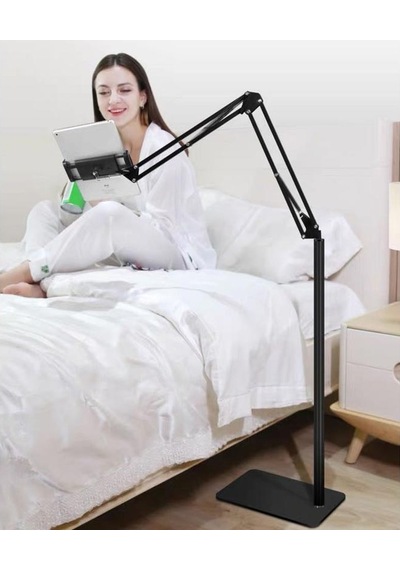 Ht-47 Metal Cep Telefonu ve Tablet Standı Döner Başlıklı Dirsekli Ht-47 Metal Cep Telefonu ve Tablet Standı Döner Başlıklı Dirsekli