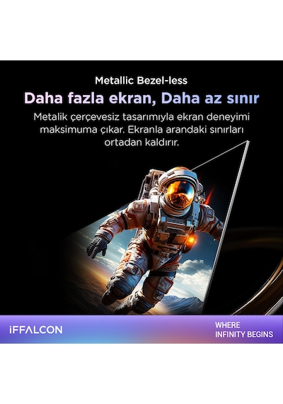 iFFALCON 50U65 50" Akıllı TV 4K UHD HDR 10 Google TV