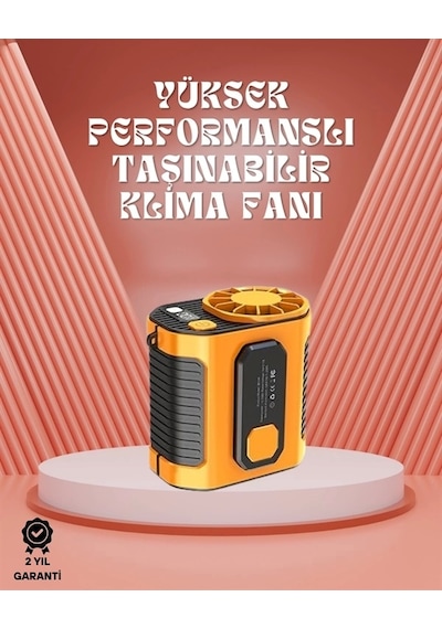 Sessiz Turbo Fan Kamp, Spor, Ofis İçin Taşınabilir Mini Soğutucu
