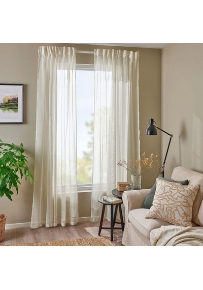 Ikea Hallebracka Tül Perde 145x300 Cm Beyaz