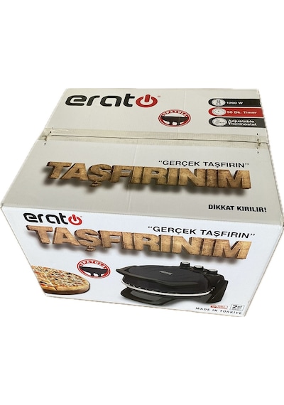Gözdehome Erato Taş Fırınım Doğal Taş Tabanlı Pizza Makinesi