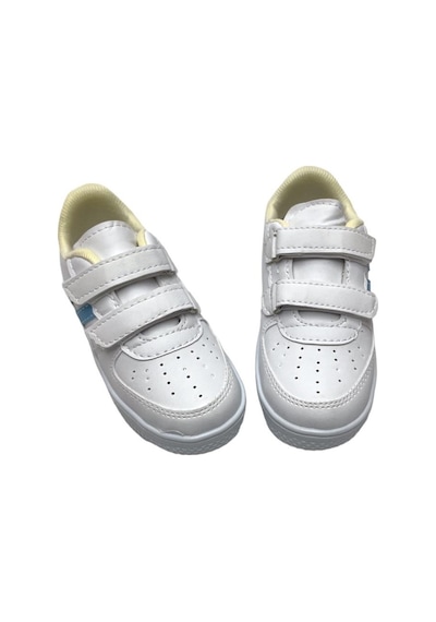 Çocuk Sneaker Spor Ayakkabı Beyaz-mavi-beyaz - Mavi