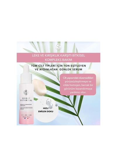 Leke Karşıtı Aydınlatıcı Cilt Serumu 30 Ml - Beyaz Tagua Tohumu Niasinamid C Vitamini Bakım 25+ Yaş