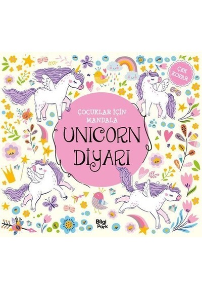 Çocuklar İçin Mandala / Unicorn Diyarı