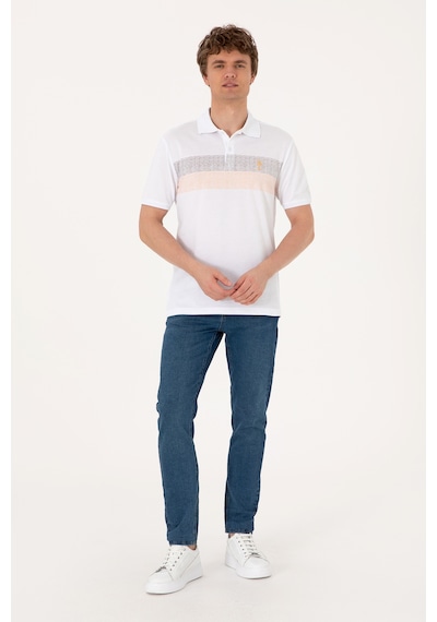 U.S. Polo Assn. Erkek Regular Fit Haki Polo Yaka Tişört 50306793-VR027