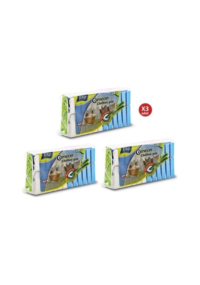Titiz Plastik Titiz Cameon Tp 671 Plastlk Mandal 3 Pkt (3*24)Toplam 72Adet) Fma08490 Tp Titiz Diğer