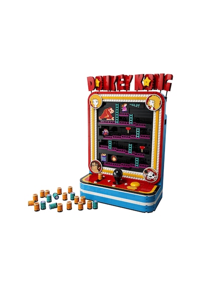 LEGO® Donkey Kong™ Video Oyunu 72051 - Yetişkinler için Karakterler İçeren Dekoratif Yaratıcı Model Yapım Seti (1367 Parça)