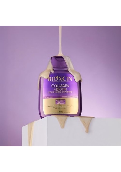 Collagen & Biotin Hacim Şampuanı 300 Ml İnce Telli Ve Hacimsiz Saçlar İçin Dolgunlaştırıcı Ve Güçlendirici Bakım