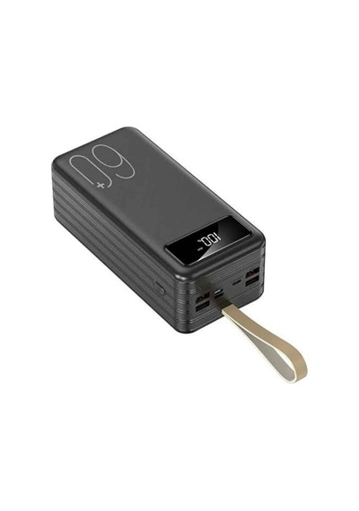 Powerbank Yüksek Kapasiteli 60.000 Mah Hızlı Şarj Şarj Özellikli Batarya Mavi