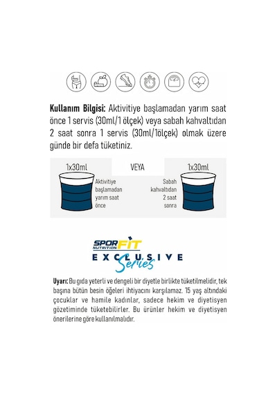 Sporfit Nutrition L-carnitine 3500 Mg 1000 Ml 2 Li Avantaj Paketi 33 Servis Portakal + 2 X L-karnitin Shot Hediyeli