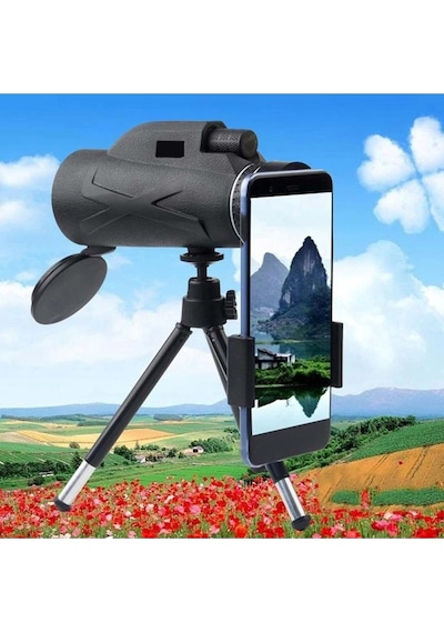 Plentiful Opticpro 80x Zoom Hd Monoküler Tek Göz Dürbün El Teleskobu