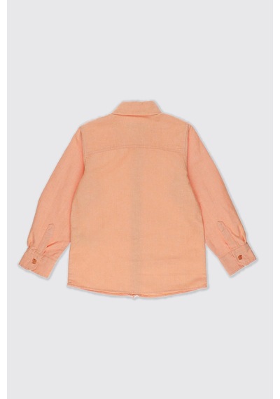 Erkek Bebek Basic Somon Oxford Gömlek 4755292