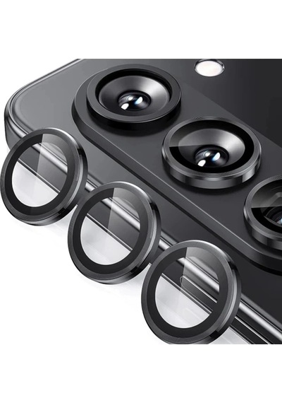 Mey İthalat Samsung Galaxy Uyumlu Z Fold 5 Valdez Metal Kamera Lens - Siyah