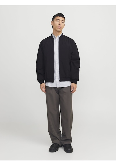 Jack & Jones Jjecharge Bomber Ceket 12268608 Siyah