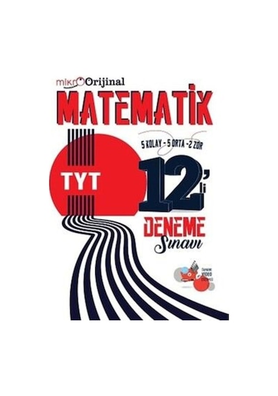 Orijinal Mikro Tyt Matematik 12 Li Deneme Sınavı