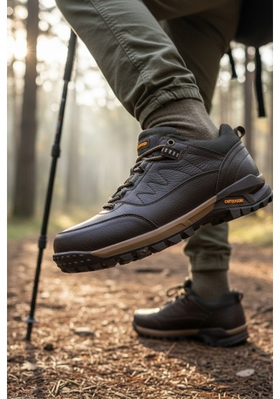 Enoch Erkek Outdoor Yürüyüş Ve Dağcılık Ayakkabısı - Suya Dayanıklı Tırtıklı Taban Şehir Ve Doğa Ayakkabısı Kahverengi Enoch Erkek Outdoor Yürüyüş Ve Dağcılık Ayakkabısı - Suya Dayanıklı Tırtıklı Taban Şehir Ve Doğa Ayakkabısı Kahverengi