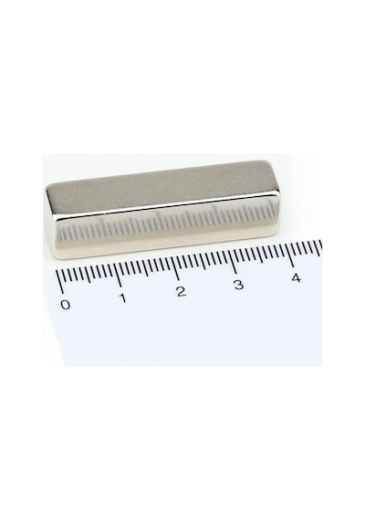 40x10x10 Mm Çok Güçlü Çubuk Neodyum Mıknatıs 2 Adet
