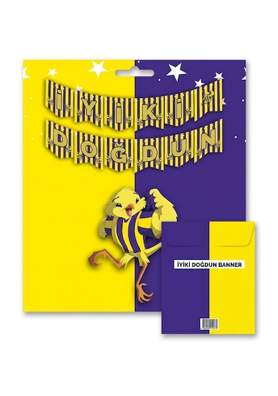 Taraftar İyi Ki Doğdun Banner Tüm Yaşlar