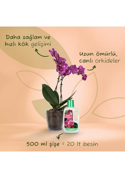 Genta Orkide Sıvı Bitki Besini Gübre 500 Ml Diğer