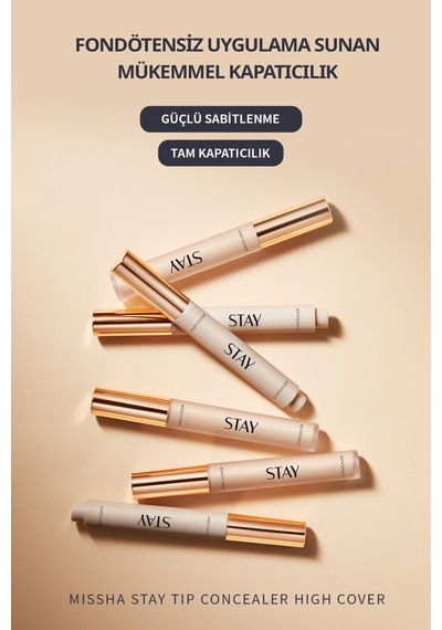 Missha High Cover Stay Tip Concealer 23 Sand