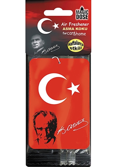 2 Adet Magic Dose Oto Kokusu Türk Bayrağı-atatürk Fa1-825